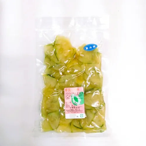手造りパパイヤの漬物 270g(中原漬物店)|奄美の郷土の味・鶏飯の薬味に