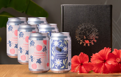 奄美クラフト すももハイビスカスIPA＆ジャスミンセゾン 2種6本セット