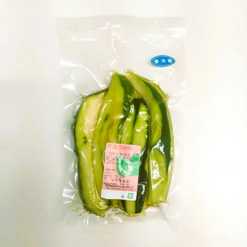 手造りパパイヤの漬物 270g（中原漬物店）｜奄美の郷土の味・鶏飯の薬味に