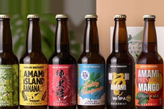 定番6種6本セット(長命草ペールエール/純黒糖ブラウンエール/島ばななヴァイツェン/ソルティーシークニンサワーエール/ハブW-IPA/マンゴーゴールデンエール)